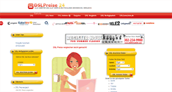 Desktop Screenshot of dslpreise24.de